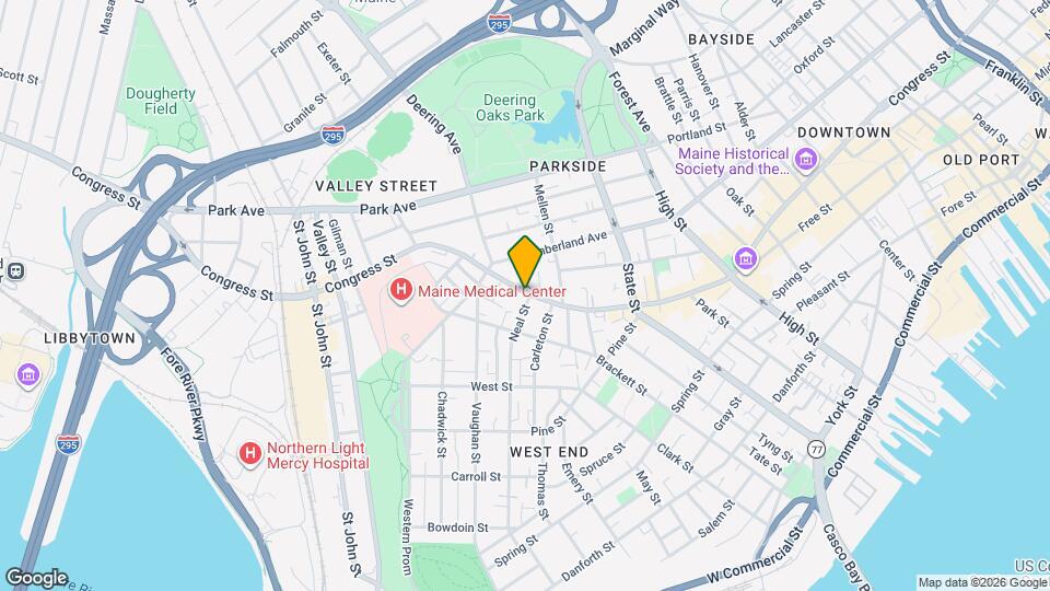 760 Congress St, Unit 1 Mapa y Detalles de la Ubicación