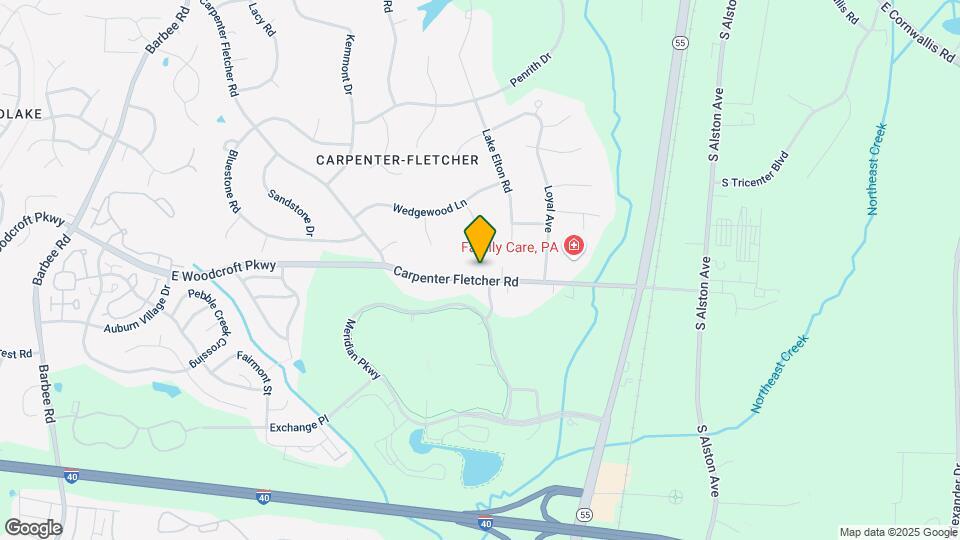 1223 Carpenter Fletcher Rd Map and Location Details
