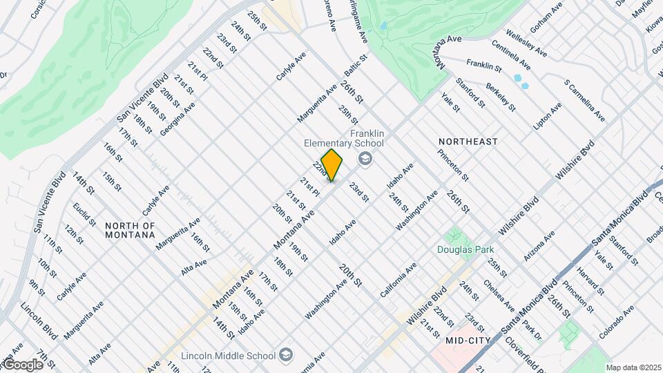 2209-2211 Montana Ave Mapa y Detalles de la Ubicación