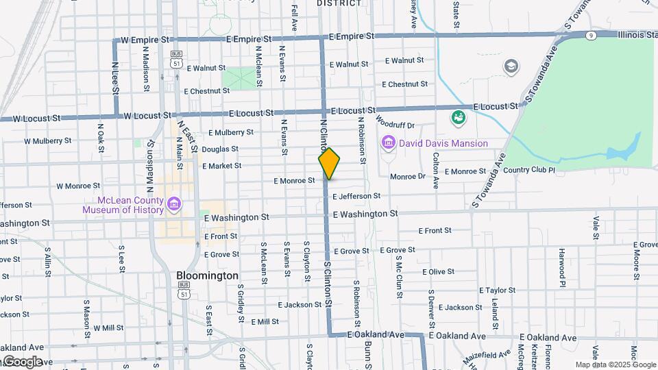307 N Clinton St, Unit 2 Mapa y Detalles de la Ubicación
