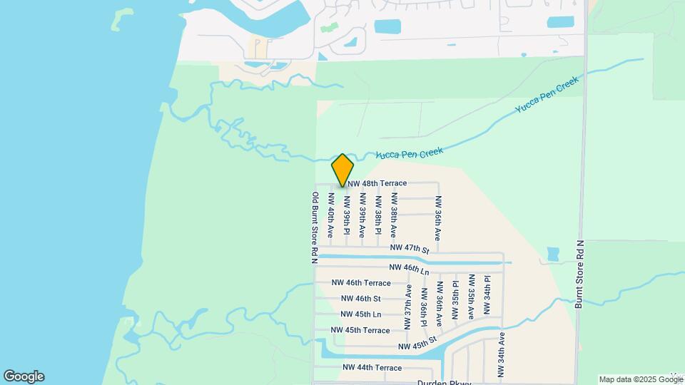 4748 NW 39th Pl Map and Location Details