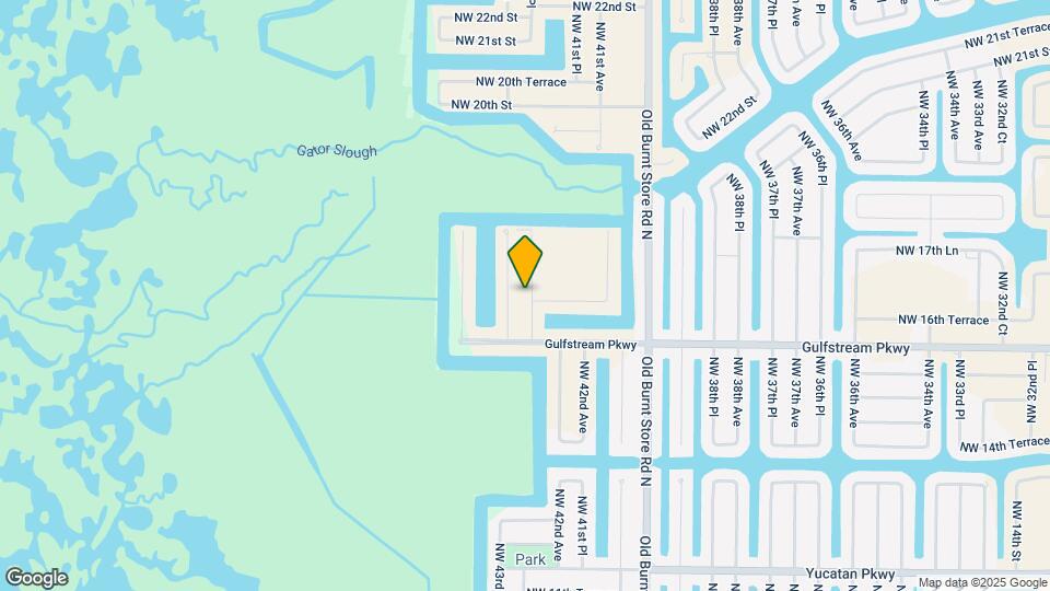 1626 NW 42nd Pl Map and Location Details