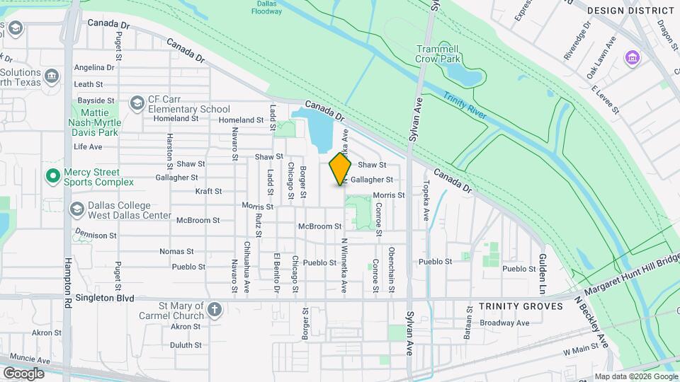 3423 N Winnetka Ave Map and Location Details