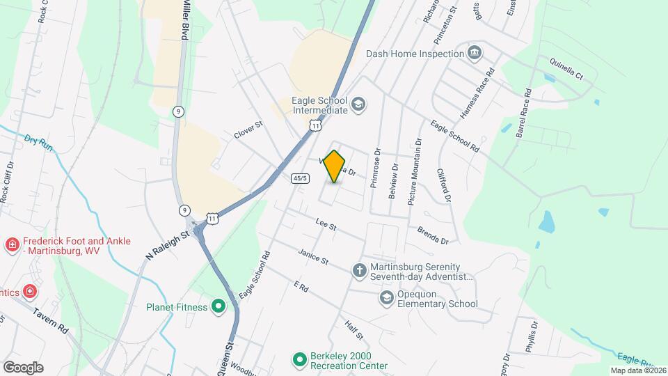 61 Quartz Rd Map and Location Details