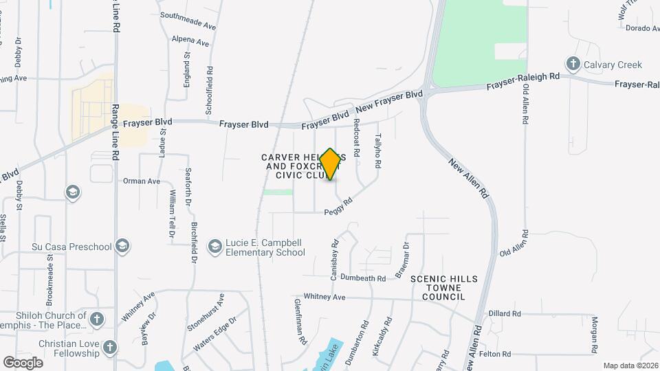 3385 Reynard Rd Map and Location Details