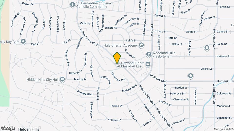 5708 Wilhelmina Ave Map and Location Details