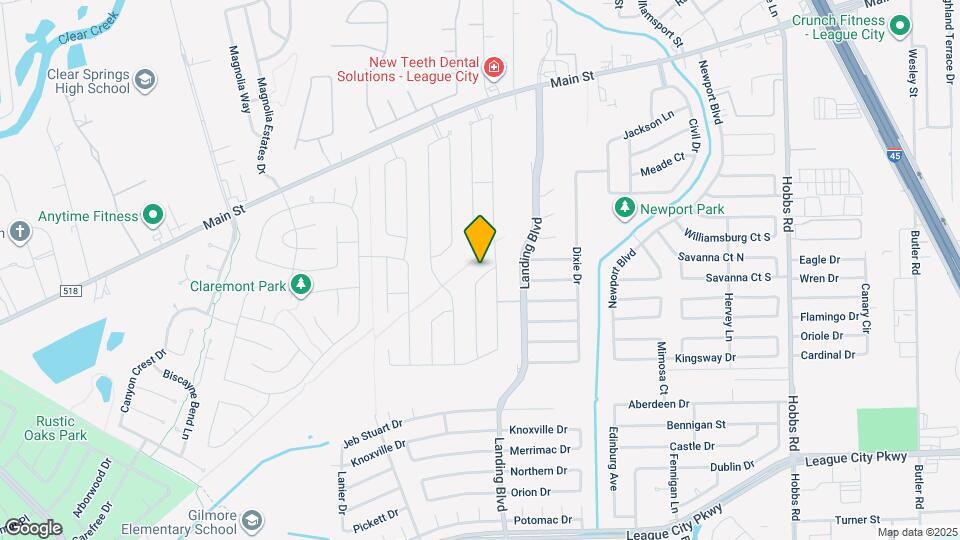 521 Small Cedar Dr, Unit Room 1 Map and Location Details