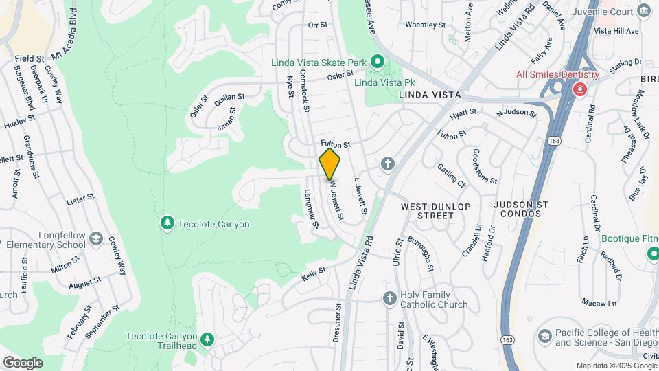 2386 W Jewett St Map and Location Details