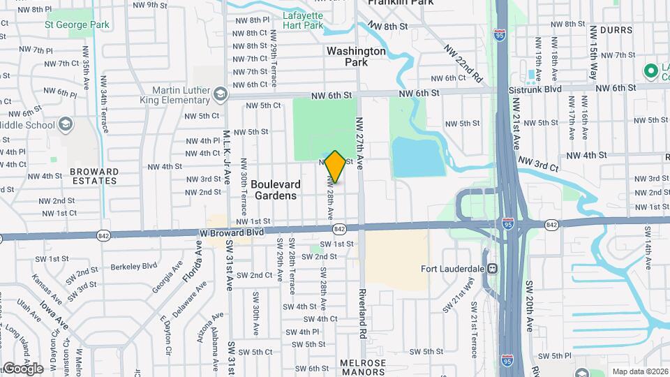 204 NW 28th Ave Map and Location Details