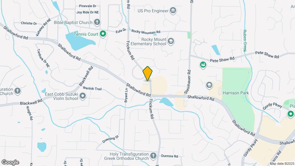 3851 Trickum Rd Map and Location Details