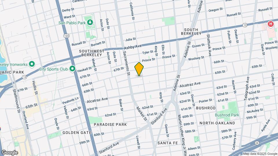 1534 Fairview St Mapa y Detalles de la Ubicación