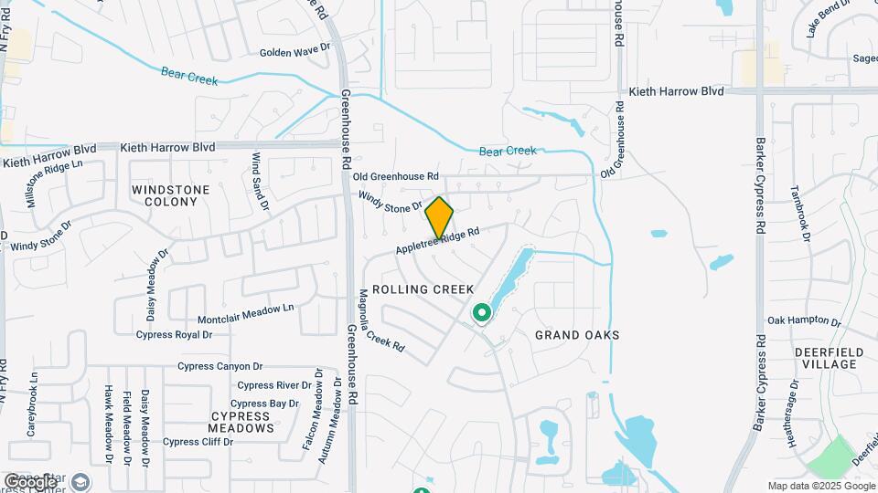 18819 Appletree Ridge Rd Map and Location Details