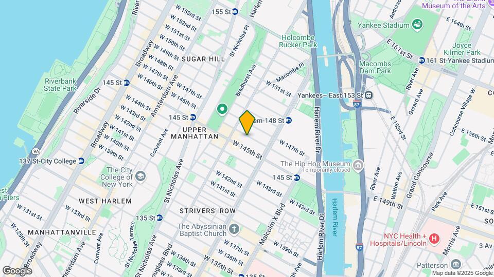 238 W 146th St Mapa y Detalles de la Ubicación