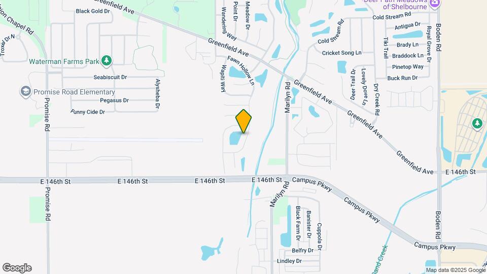 14735 Fawn Hollow Ln Map and Location Details