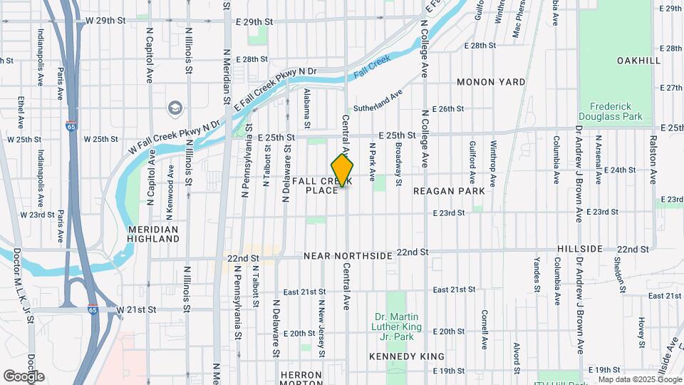 2338 Central Ave Mapa y Detalles de la Ubicación