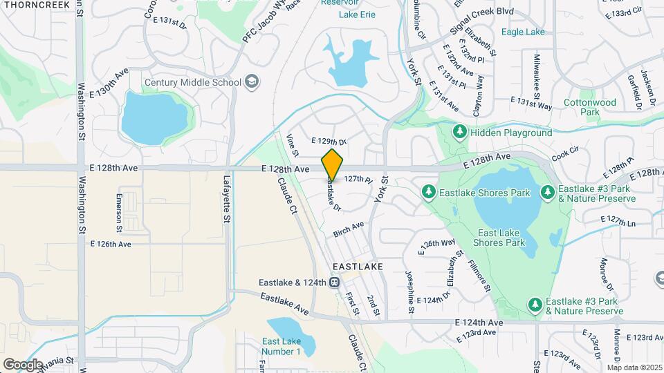 12660 Eastlake Dr Map and Location Details