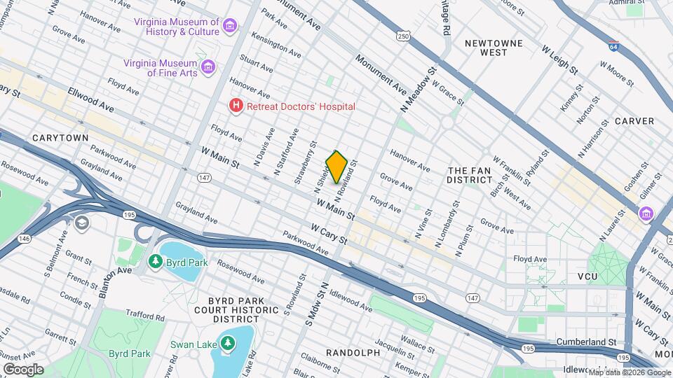 2107 Floyd Ave Map and Location Details