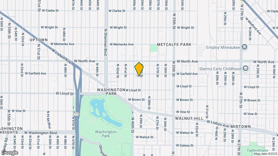 2159-2161 N 39th St-Unit -2159 N 39th St - Lower Map and Location Details