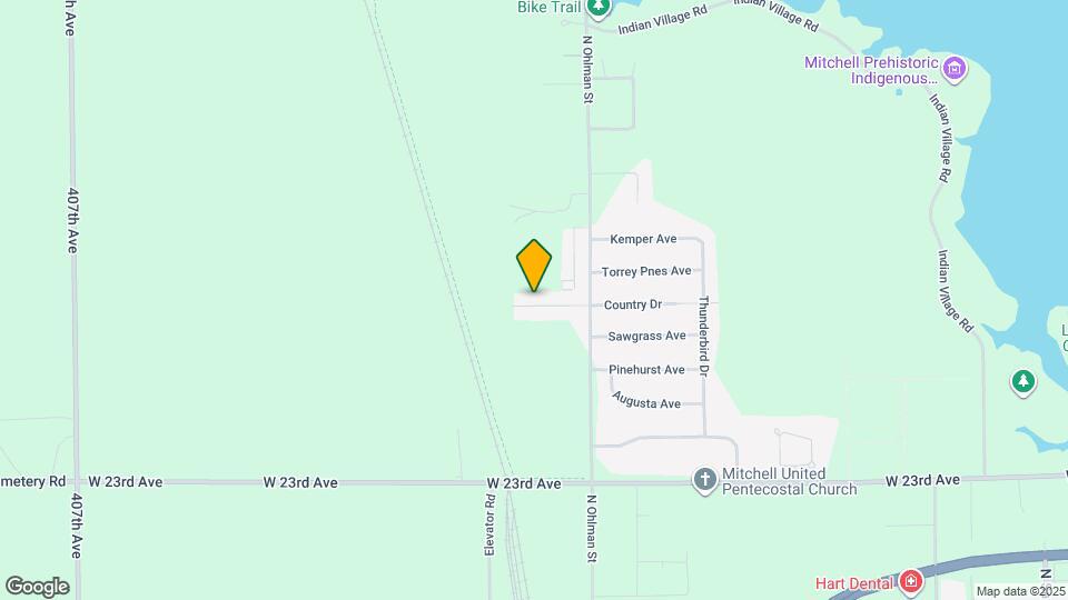 1700 Country Dr Map and Location Details