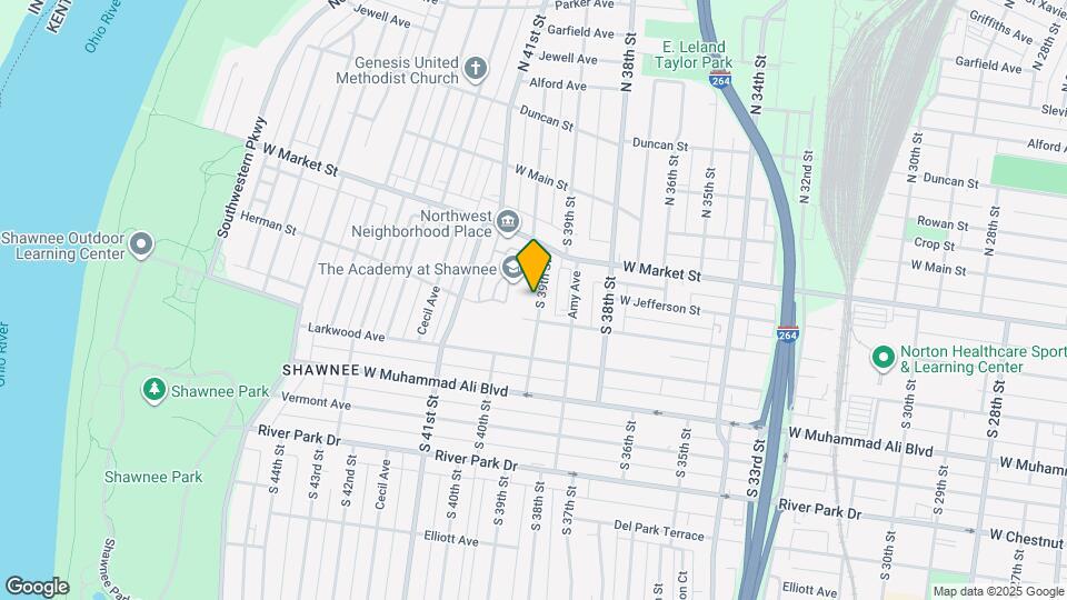 240 s 39th st, Unit 0407 Mapa y Detalles de la Ubicación