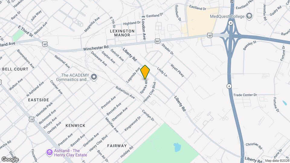 1120 Sparks Rd Map and Location Details