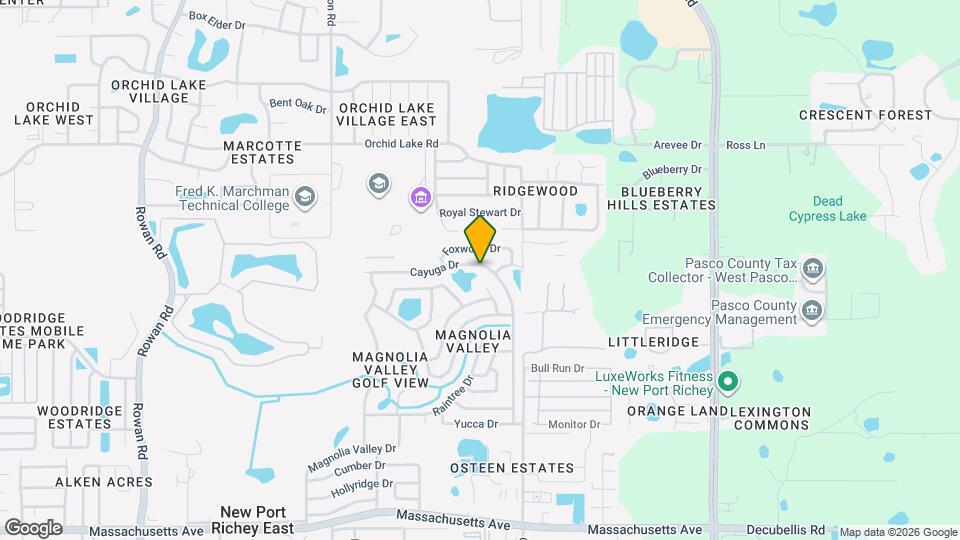 7846 Cayuga Dr Map and Location Details