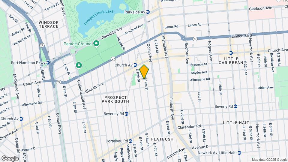 68 E 19th St Map and Location Details