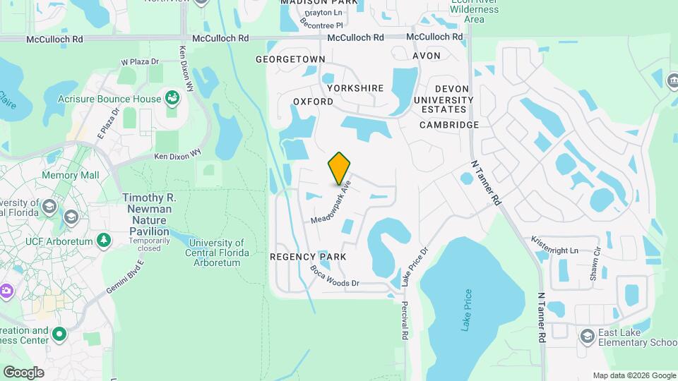 13761 Meadowpark Ave Map and Location Details