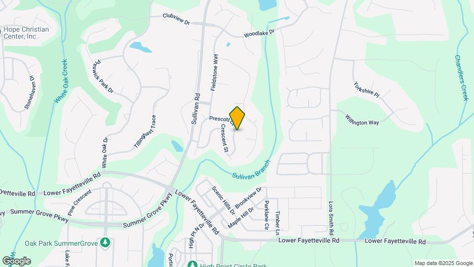 310 Prescott Ct Map and Location Details