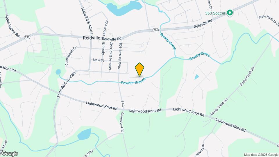 922 Powder Crk Dr Map and Location Details