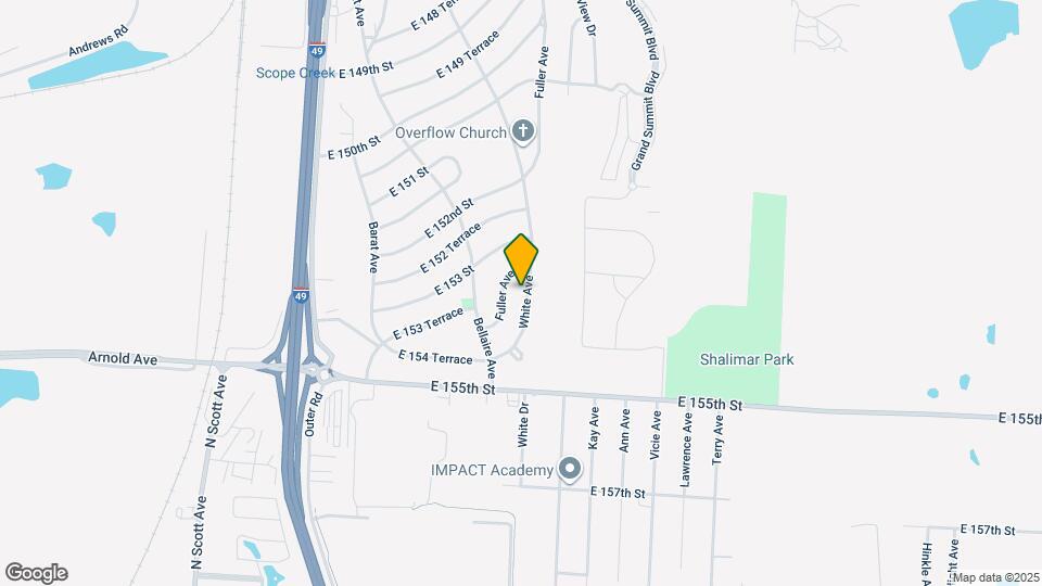 15316 White Ave Mapa y Detalles de la Ubicación