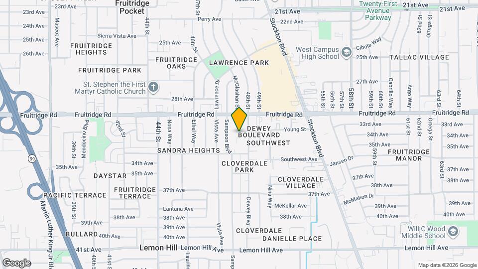 5720 Falconer Way Map and Location Details