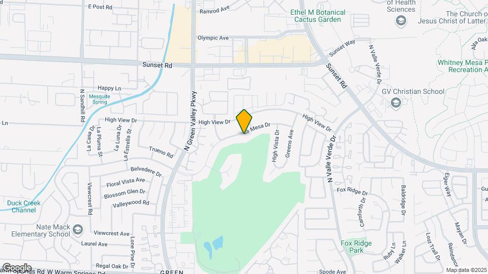 2905 La Mesa Dr Map and Location Details
