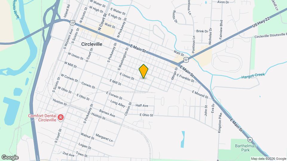 412 E Union St, Unit 412 Front Map and Location Details