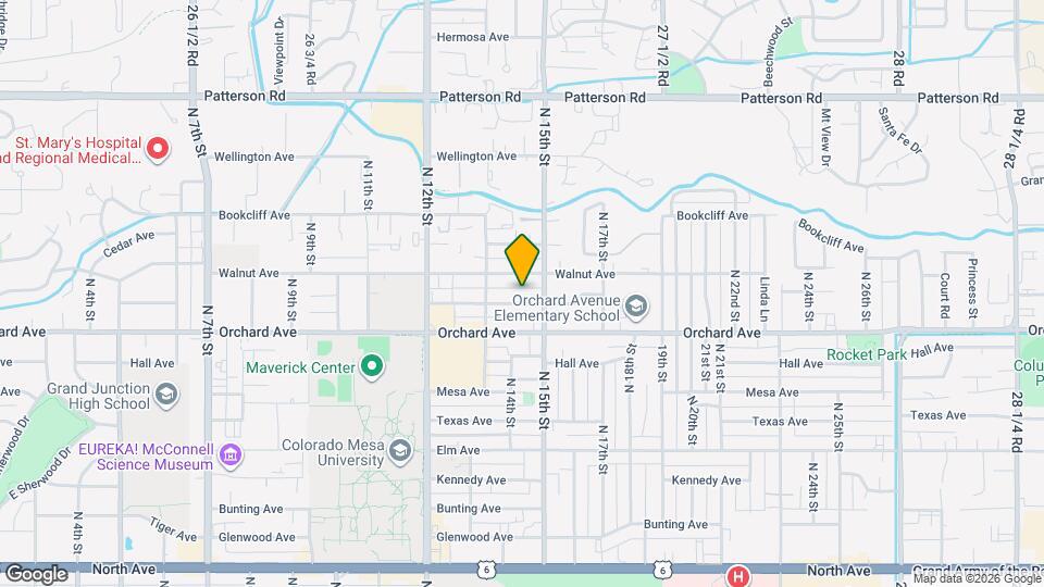 1420 Pinyon Ave Mapa y Detalles de la Ubicación