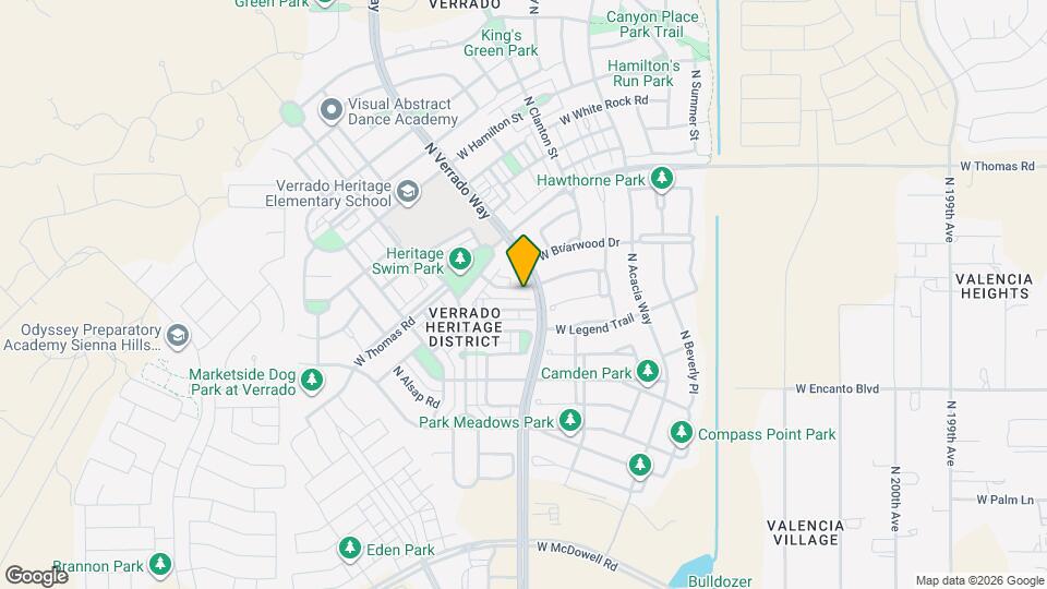 20673 W Point Ridge Rd Mapa y Detalles de la Ubicación