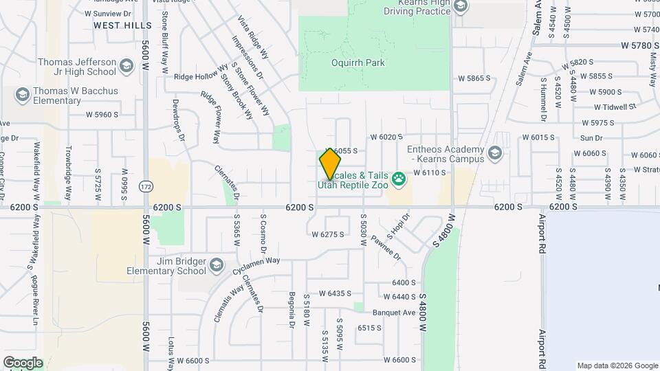 5117 Loomis Ln Map and Location Details