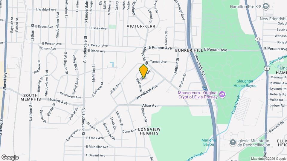 815 Alida Ave Map and Location Details