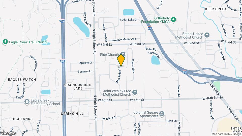 4921 May Ridge Ln Map and Location Details