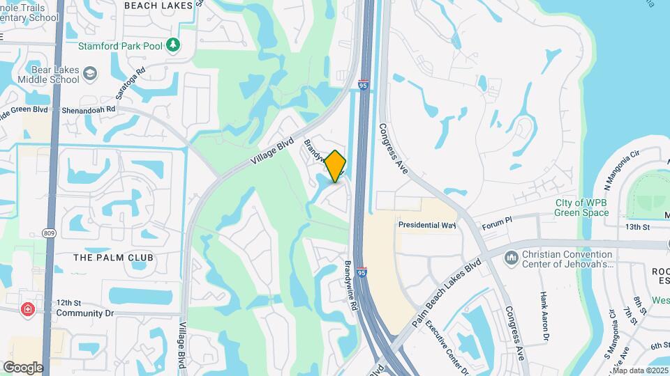 1975 Brandywine Rd Map and Location Details