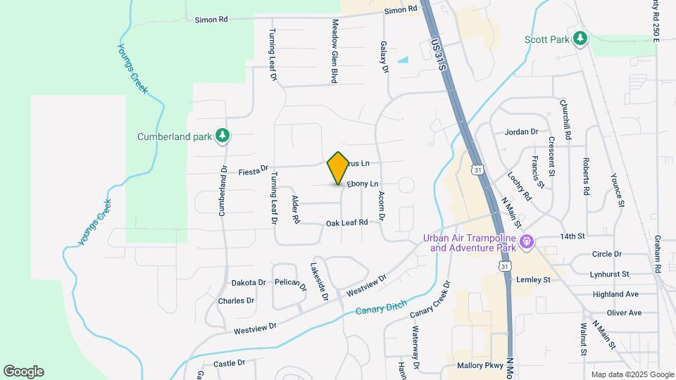 1780 White Oak Way Map and Location Details