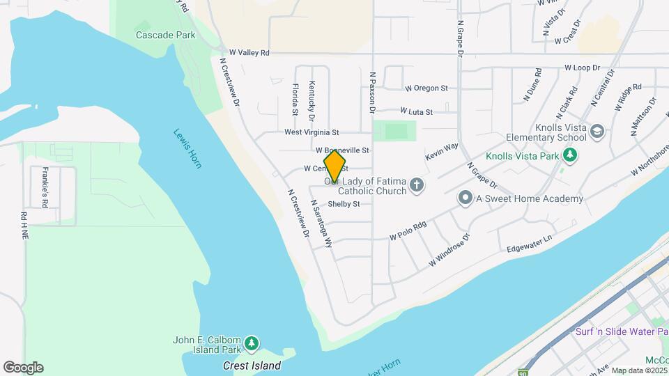 1317 W Electra St Map and Location Details