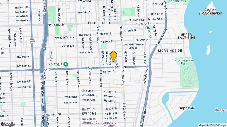 130 NE 55th St Map and Location Details