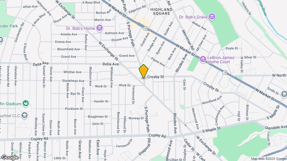 258 S Portage Path Mapa y Detalles de la Ubicación