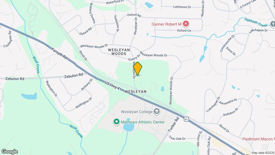 311 Wesleyan Dr Map and Location Details