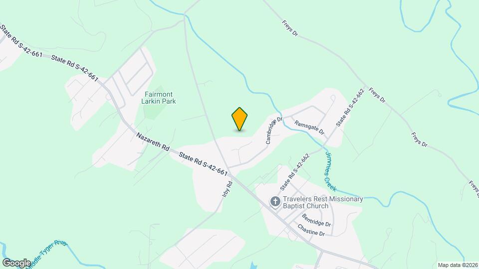 1694 Nazareth Church Rd Map and Location Details