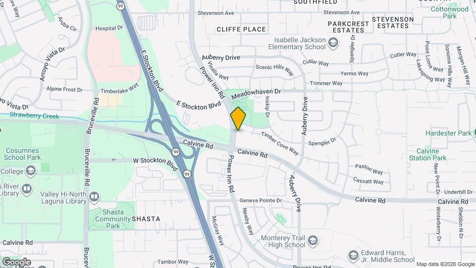 8163 Gualala Ct Map and Location Details