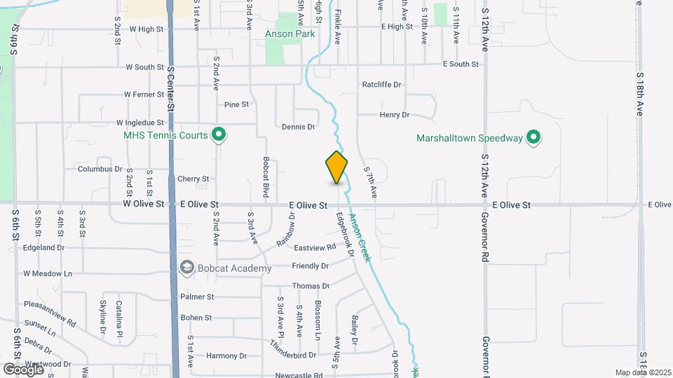 514 E Olive St Map and Location Details