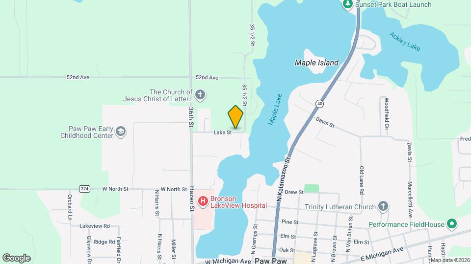 Paw Paw Arms Apartments Map and Location Details