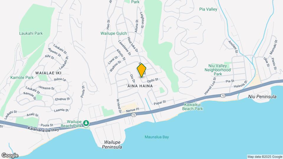 5265 Manauwea St Map and Location Details